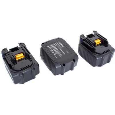 vhbw 3x Battery for Makita Tools - 2000mAh Li-Ion - Black - Battery vhbw 3x Battery for Makita Tools - 2000mAh Li-Ion - Black - Battery