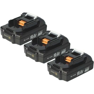 VHBW 3x Lithium-Ion Battery 2000mAh - Compatible with Power Tools VHBW 3x Lithium-Ion Battery 2000mAh - Compatible with Power Tools