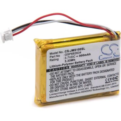 vhbw Batteria per JBL Go Smart - 900mAh, 3.7V vhbw Batteria per JBL Go Smart - 900mAh, 3.7V