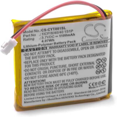 Batteria al litio-polimero ad alta capacità vhbw Coyote Plus S - Navigatore GPS Batteria al litio-polimero ad alta capacità vhbw Coyote Plus S - Navigatore GPS