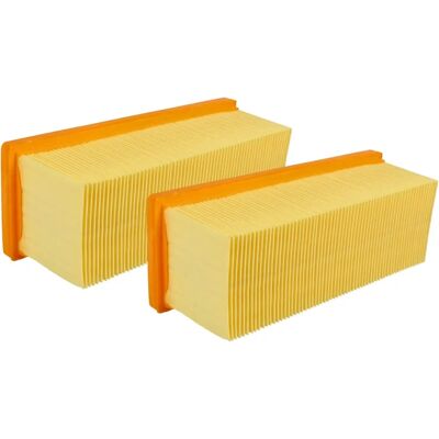 vhbw A2701 - arancione - set di filtri per aspirapolvere vhbw A2701 - arancione - set di filtri per aspirapolvere