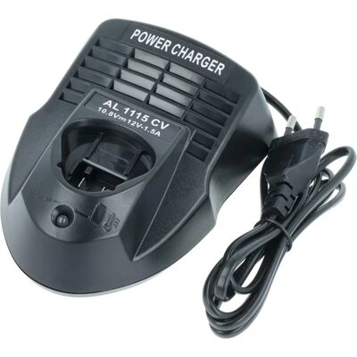 Ricarica batteria utensili vhbw Bosch 10.8V - Nero Ricarica batteria utensili vhbw Bosch 10.8V - Nero