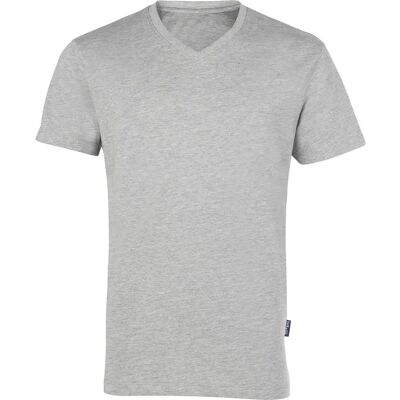 T-shirt V de luksus HRM 5XL - Szary T-shirt V de luksus HRM 5XL - Szary