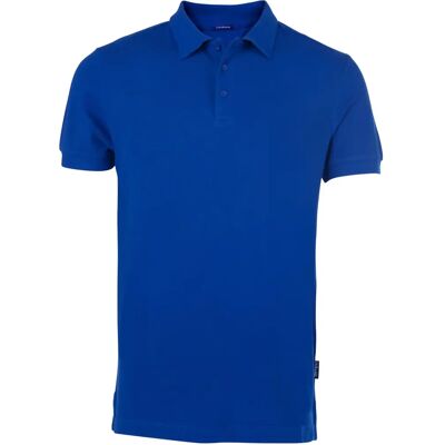 HRM 4XL Polo Bleu Slim Fit - Polo HRM 4XL Polo Bleu Slim Fit - Polo