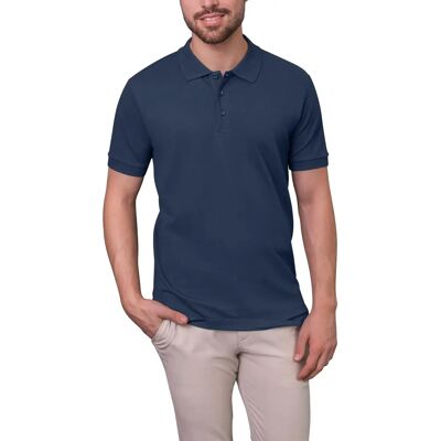 HRM HRM502 Granatowa koszulka polo - Luksusowe stretch polo HRM HRM502 Granatowa koszulka polo - Luksusowe stretch polo