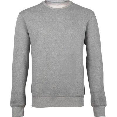 HRM 2XL Grå Melange Unisex Sweatshirt - Trøje HRM 2XL Grå Melange Unisex Sweatshirt - Trøje