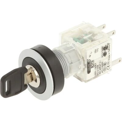 Schlegel 23.001.459 Silver Switch - 2 Positions, Metal, IP65 - Switch Schlegel 23.001.459 Silver Switch - 2 Positions, Metal, IP65 - Switch