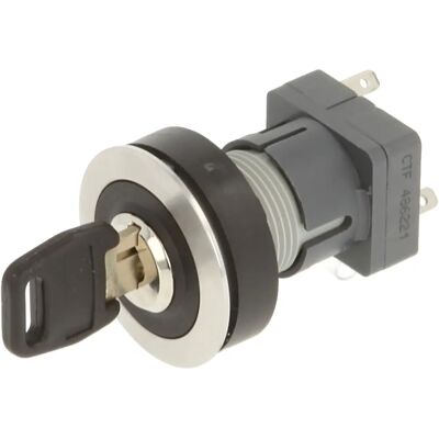 Schlegel - 23.001.525 - Stainless - Key switch Schlegel - 23.001.525 - Stainless - Key switch