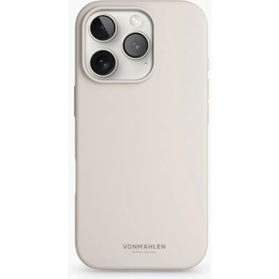 Vonmählen iPhone 16 Pro Max Creme Silikon Hülle Vonmählen iPhone 16 Pro Max Creme Silikon Hülle