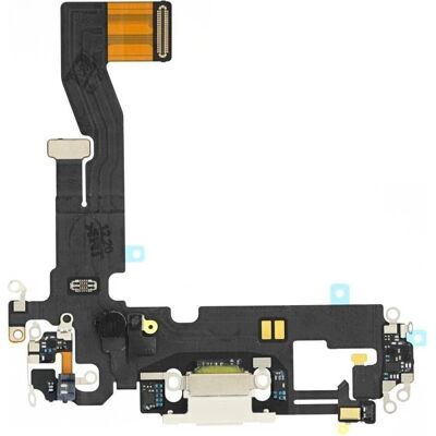 OEM Lightning Flexkabel für iPhone 12 Weiß - Ersatzteile OEM Lightning Flexkabel für iPhone 12 Weiß - Ersatzteile