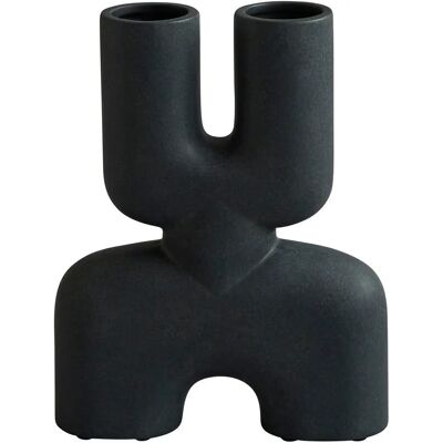 Merke Cobra Double Mini Vase - Kunstnerisk Keramikskulptur Merke Cobra Double Mini Vase - Kunstnerisk Keramikskulptur