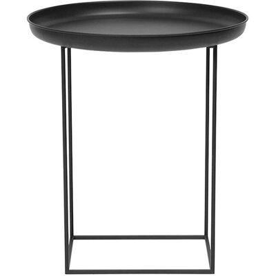 Table d'appoint Duke - Ø 45 cm, noir terre - NORR11 - Publicité Table d'appoint Duke - Ø 45 cm, noir terre - NORR11 - Publicité