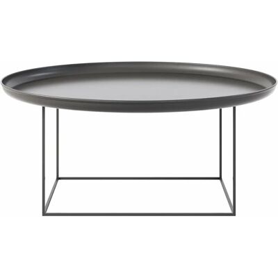 NORR11 - Duke Table basse, H 39 x Ø 90 cm, earth black - Publicité NORR11 - Duke Table basse, H 39 x Ø 90 cm, earth black - Publicité