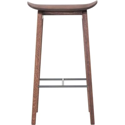 NORR11 NY11 Tabouret - Chêne Fumé Sombre - 65cm - Publicité NORR11 NY11 Tabouret - Chêne Fumé Sombre - 65cm - Publicité