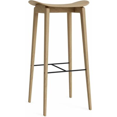 Norr11 NY11 Tabouret de Bar - Chêne Naturel - 75cm - Design Scandinave Moderne - Publicité Norr11 NY11 Tabouret de Bar - Chêne Naturel - 75cm - Design Scandinave Moderne - Publicité