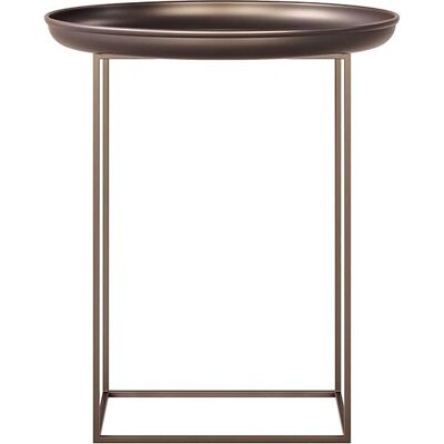 Table d'appoint NORR11 Duke, Ø 45 cm, bronze - Publicité Table d'appoint NORR11 Duke, Ø 45 cm, bronze - Publicité