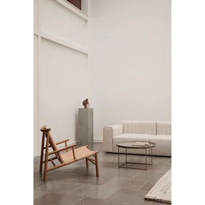 Table basse NORR11 Duke Grande - Acier rond 90cm - Publicité Table basse NORR11 Duke Grande - Acier rond 90cm - Publicité
