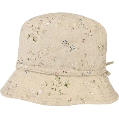 Chapeau Floral Beige Lipodo - S - Unisexe Chapeau Floral Beige Lipodo - S - Unisexe