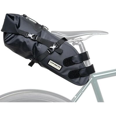 CONTEC Zadeltas Mile - Borsa posteriore impermeabile 10L per bicicletta CONTEC Zadeltas Mile - Borsa posteriore impermeabile 10L per bicicletta