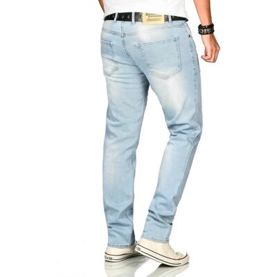 ALESSANDRO SALVARINI ASAngelo - Stretch-Jeans Herren Blau ALESSANDRO SALVARINI ASAngelo - Stretch-Jeans Herren Blau