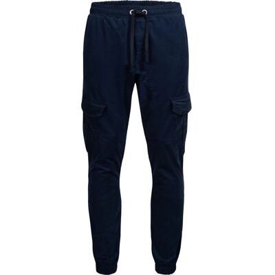 Alessandro Salvarini W29 L30 Dunkelblau Cargohose - Hosen Alessandro Salvarini W29 L30 Dunkelblau Cargohose - Hosen