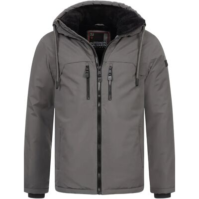 Alessandro Salvarini ASMori - Warme Teddyfell Winterjacke Alessandro Salvarini ASMori - Warme Teddyfell Winterjacke