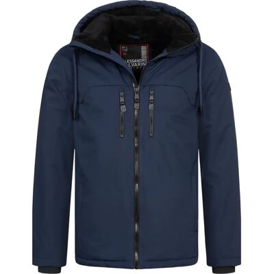 Alessandro Salvarini ASMori Navy Winterjacke - Winterjacke Alessandro Salvarini ASMori Navy Winterjacke - Winterjacke