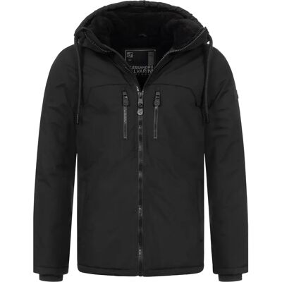 Alessandro Salvarini Winterjacke - Warmes Teddyfell Alessandro Salvarini Winterjacke - Warmes Teddyfell