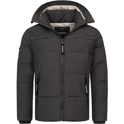 Alessandro Salvarini Herren Winterjacke Dunkelgrau - Winter Jacket Alessandro Salvarini Herren Winterjacke Dunkelgrau - Winter Jacket