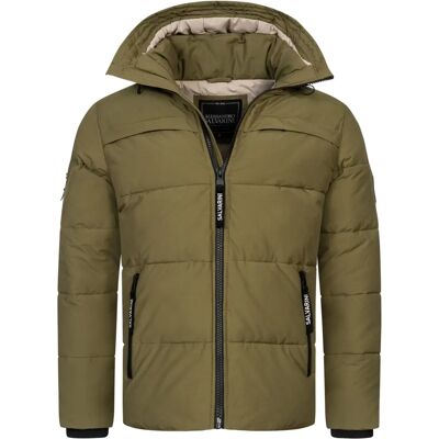 Alessandro Salvarini Hoge Kwaliteit Olijf Winterjas - Winter Jacket Alessandro Salvarini Hoge Kwaliteit Olijf Winterjas - Winter Jacket