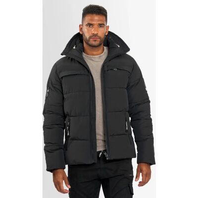 Alessandro Salvarini ASDiego - Winterjacke, Schwarz, XL, Herren Alessandro Salvarini ASDiego - Winterjacke, Schwarz, XL, Herren