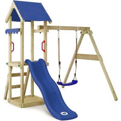 Wickey TinyWave Parc de jeux en bois - Pour enfants - Publicité Wickey TinyWave Parc de jeux en bois - Pour enfants - Publicité