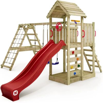 Wickey - RocketFlyer - Rot - Sandkasten - Spielplatzset Wickey - RocketFlyer - Rot - Sandkasten - Spielplatzset