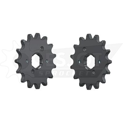 Pignon Moto Esjot 1982-1988 - 17 Dents, Pas 520 - Publicité Pignon Moto Esjot 1982-1988 - 17 Dents, Pas 520 - Publicité