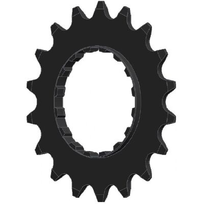 Esjot T16 Engrenage pour Vélo - Noir - 18T - Engrenage - Publicité Esjot T16 Engrenage pour Vélo - Noir - 18T - Engrenage - Publicité