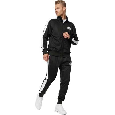 Lonsdale Pember Unisex Trainingsanzug in Schwarz Lonsdale Pember Unisex Trainingsanzug in Schwarz