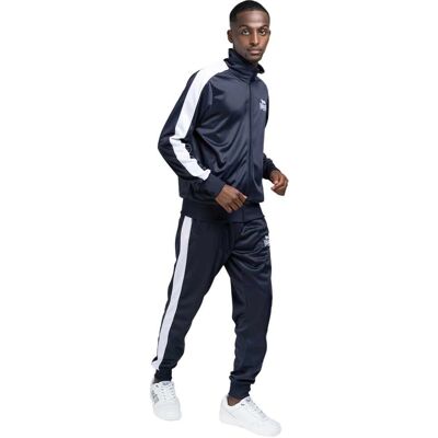 Lonsdale PEMBER Herren Trainingsanzug Dunkelblau - Trainingsanzug Lonsdale PEMBER Herren Trainingsanzug Dunkelblau - Trainingsanzug