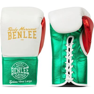 Guanti da boxe Benlee William bianco/verde/rosso 10 oz Guanti da boxe Benlee William bianco/verde/rosso 10 oz