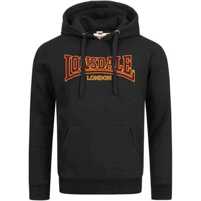 Lonsdale Men's Hoodie Black - Hooded Classic LL002 - Hoodie Lonsdale Men's Hoodie Black - Hooded Classic LL002 - Hoodie