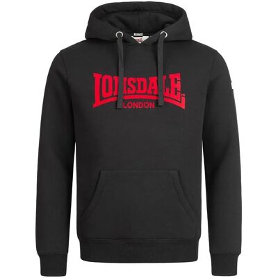 Lonsdale Sweat à Capuche Homme XL - Noir Casual Lonsdale Sweat à Capuche Homme XL - Noir Casual