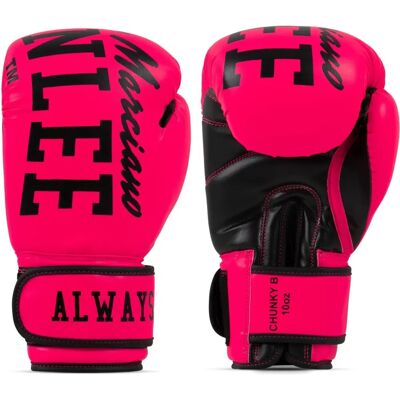 Benlee Unisex - Gants de boxe en faux cuir CHUNKY B néon/rose - Gants de boxe - Publicité Benlee Unisex - Gants de boxe en faux cuir CHUNKY B néon/rose - Gants de boxe - Publicité