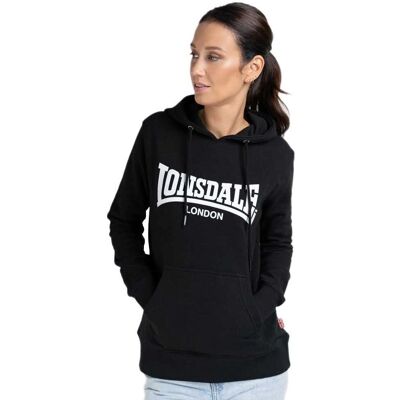 Lonsdale Flookburgh hoodie svart - Hoodies Lonsdale Flookburgh hoodie svart - Hoodies