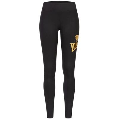 Leggings Donna Lonsdale Nero - Allenamento e Casual Leggings Donna Lonsdale Nero - Allenamento e Casual
