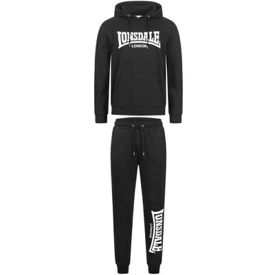 Survêtement Lonsdale Cloudy pour Homme - Noir - Vêtements de Sport Survêtement Lonsdale Cloudy pour Homme - Noir - Vêtements de Sport