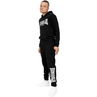 Ensemble de sport Lonsdale Cloudy pour homme - Noir/Blanc XL Ensemble de sport Lonsdale Cloudy pour homme - Noir/Blanc XL