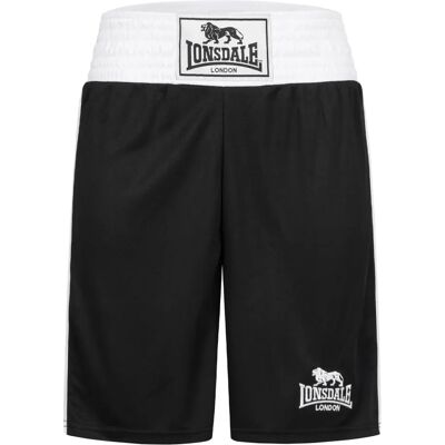 Lonsdale XXS Pantaloni de Box negru Lonsdale XXS Pantaloni de Box negru