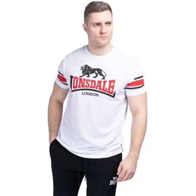Lonsdale Hempriggs Vit 3XL T-shirt - Casual kläder Lonsdale Hempriggs Vit 3XL T-shirt - Casual kläder