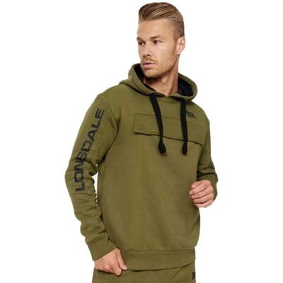 Felpa e Pantaloni Lonsdale Rushen Verde/Nero - Felpe e Pantaloni Felpa e Pantaloni Lonsdale Rushen Verde/Nero - Felpe e Pantaloni