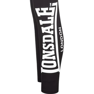 Lonsdale Semley Noir/Blanc XL - Leggings - Publicité Lonsdale Semley Noir/Blanc XL - Leggings - Publicité