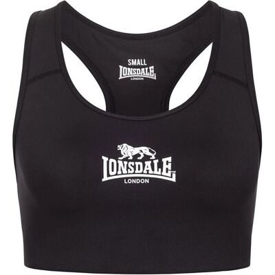 Lonsdale Wardour Sujetador Deportivo - Negro/Blanco - Sujetador deportivo Lonsdale Wardour Sujetador Deportivo - Negro/Blanco - Sujetador deportivo